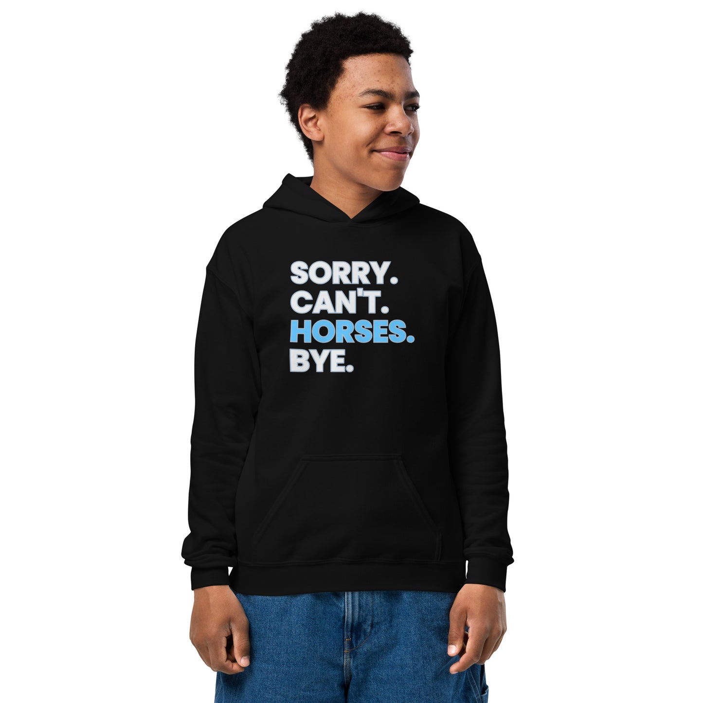 Cant sorry Youth heavy blend hoodie DNA equestrian ltd