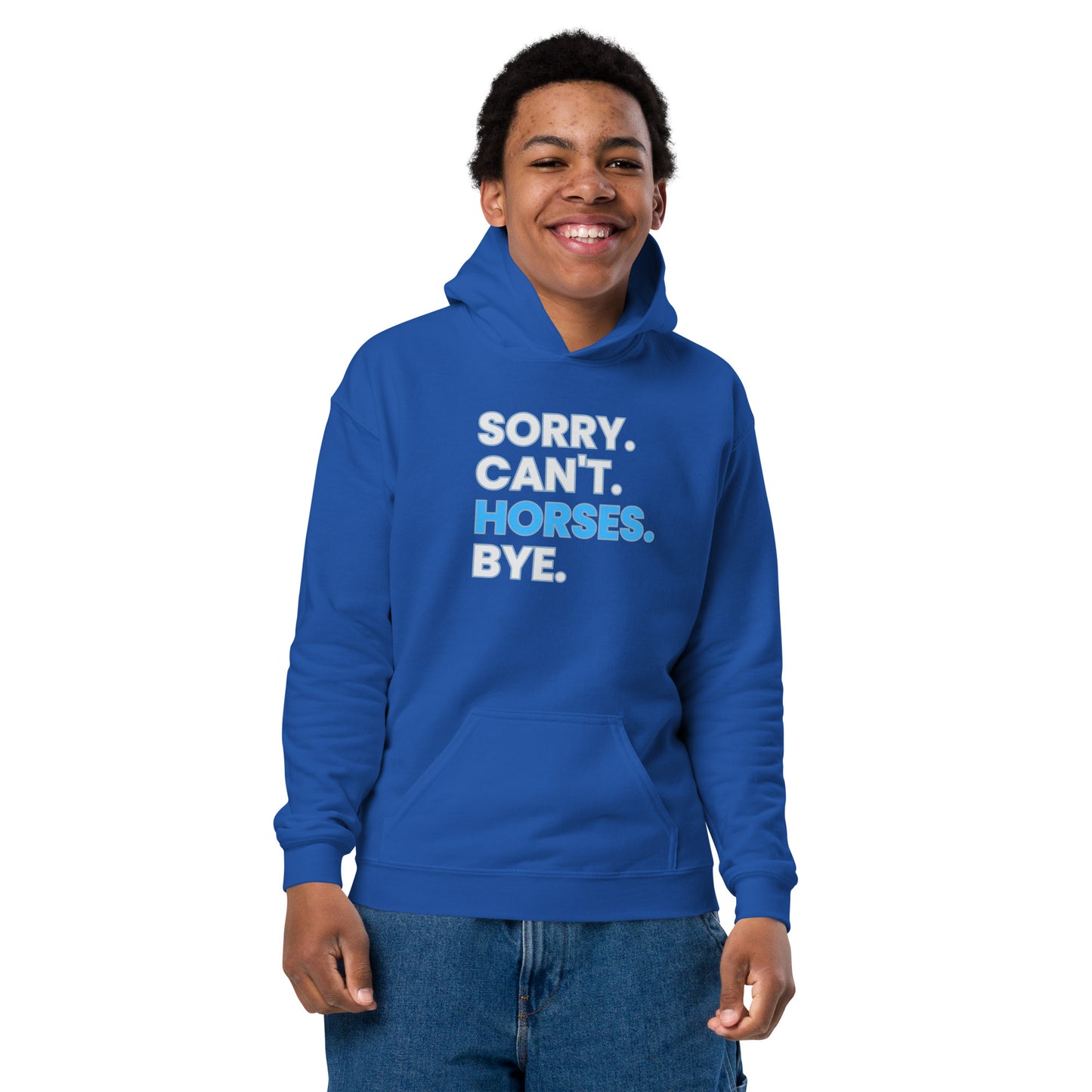 Cant sorry Youth heavy blend hoodie DNA equestrian ltd